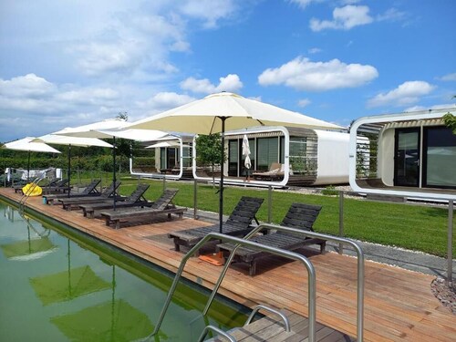 Glamping Malerič with Natural Pool