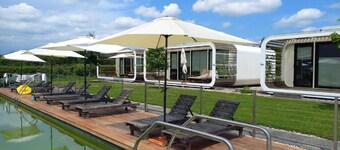 Glamping Malerič with Natural Pool