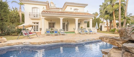 Family Villa, Multiple Bedrooms, Mountainside (Family villa for 7 Mijas Golf with) | Pool