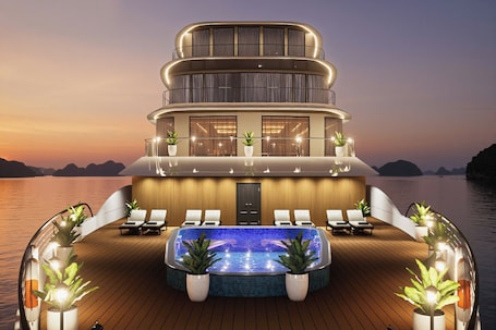 Outdoor pool. HALORA NOVA LUXURY CRUISE