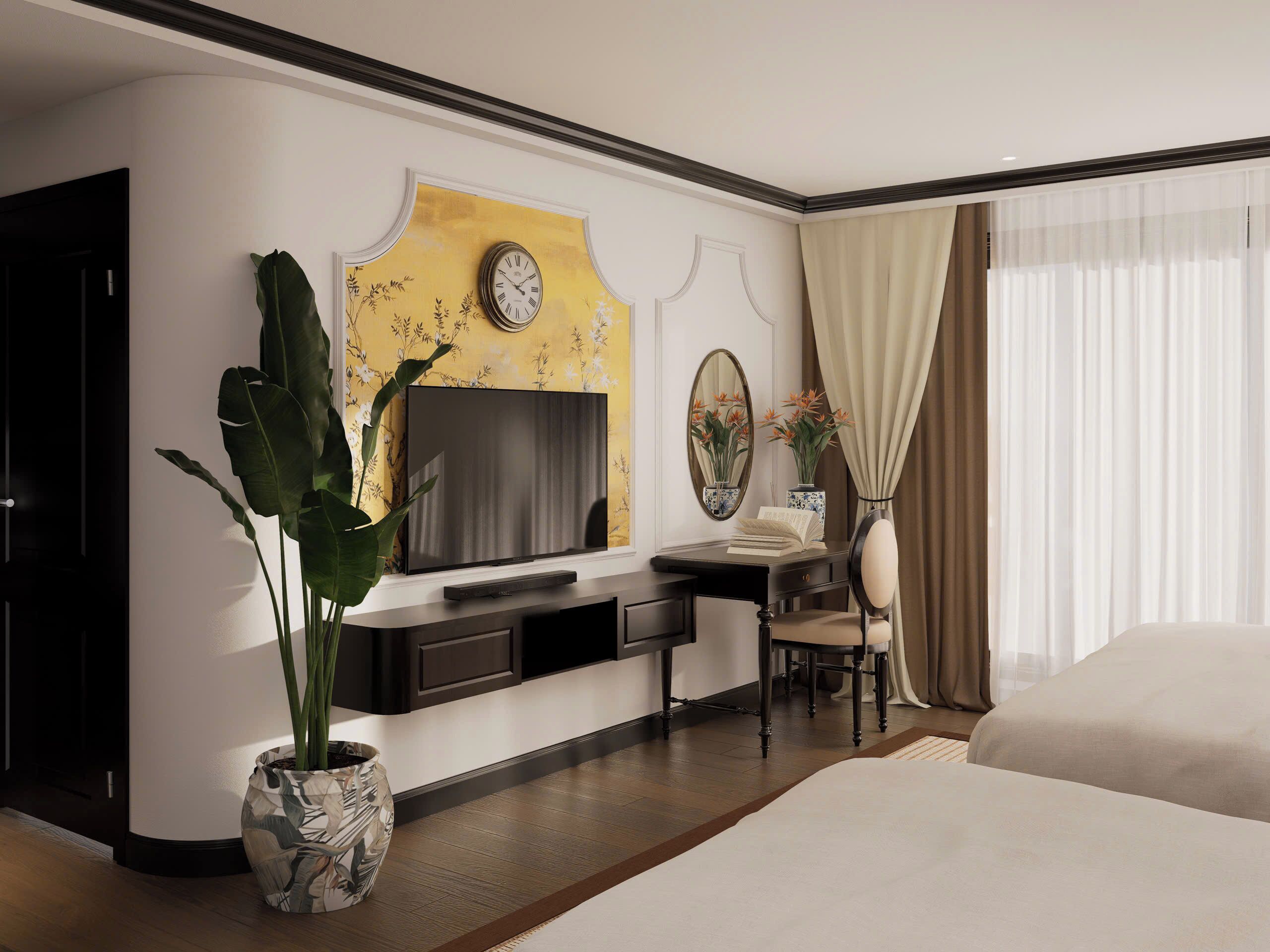 客房內保險箱、書桌、免費無線上網