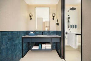 ห้องพัก, เตียงคิงไซส์ 1 เตียง, วิวสวน | ห้องน้ำ