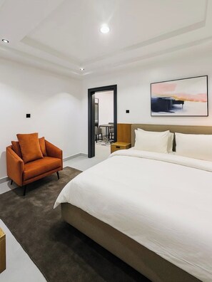 In-room safe, desk, laptop workspace, blackout curtains - Arusha By SPL (Abuja)