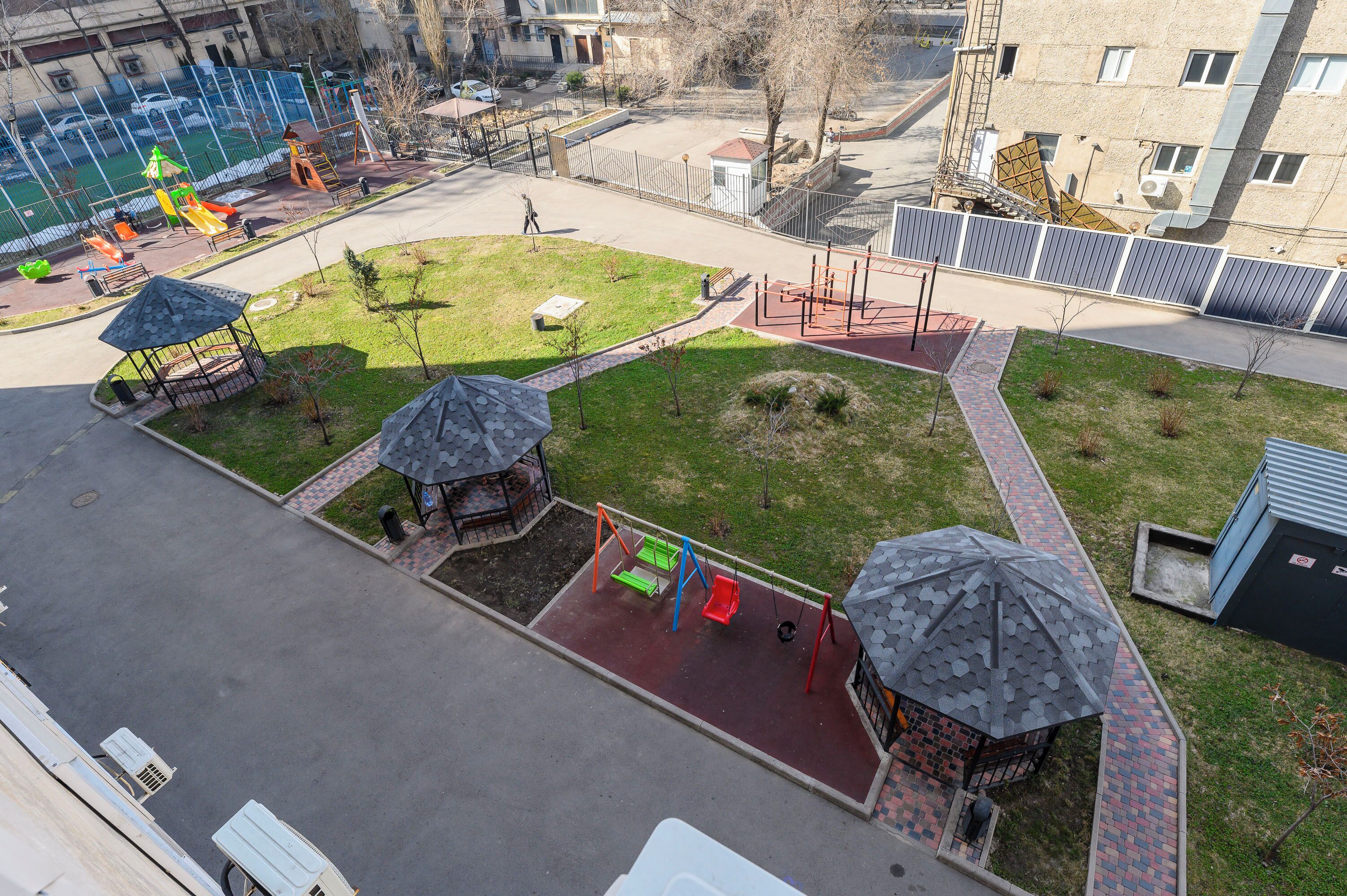 Economy Apartment, Courtyard View | Terrace/patio