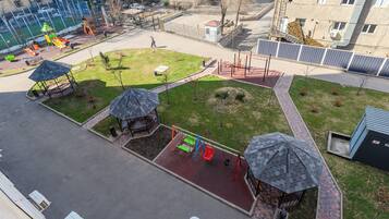 Economy Apartment, Courtyard View | Terrace/patio