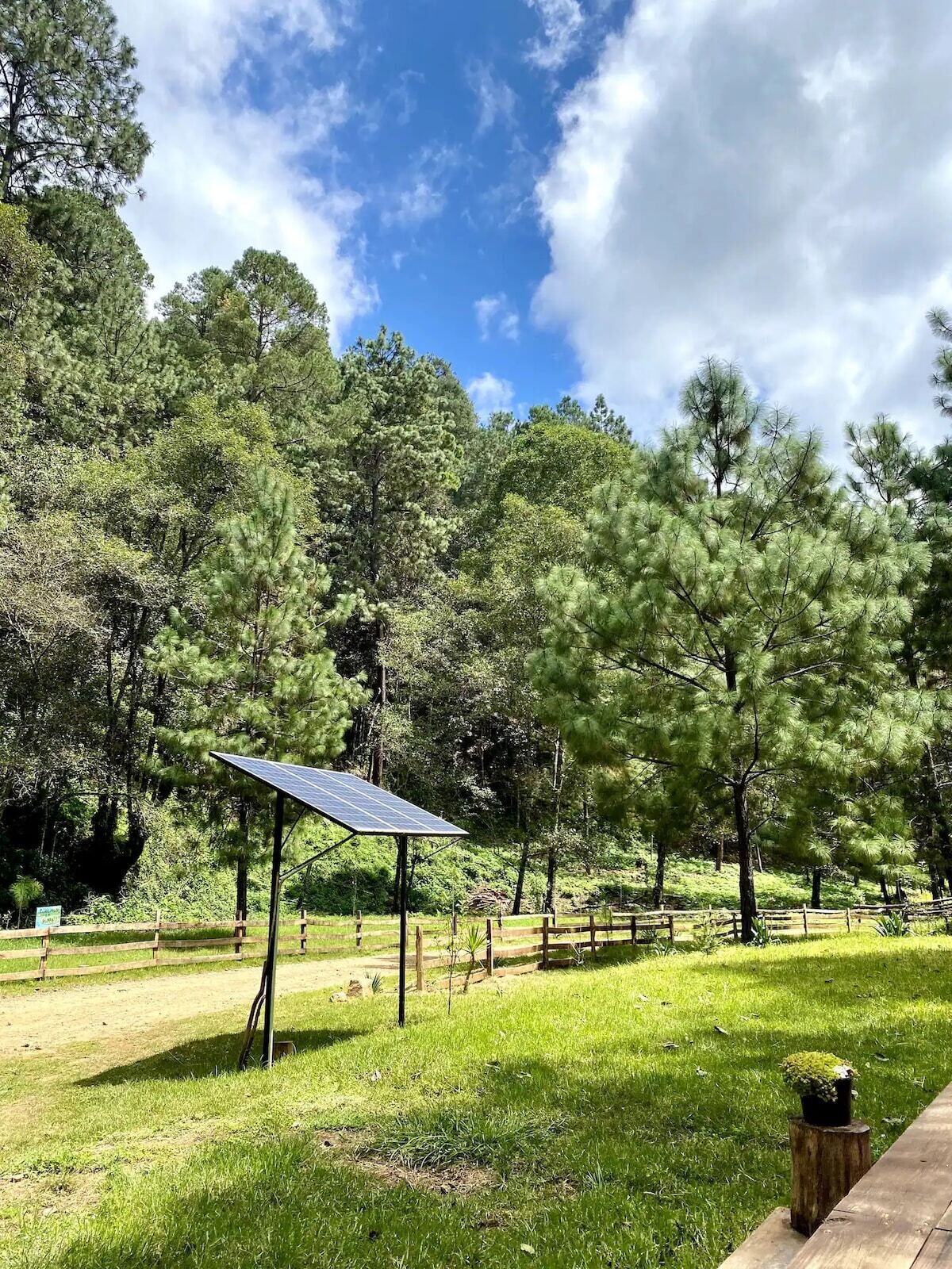 Àrea exterior de l'allotjament