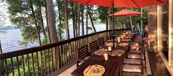Private Island Getaway for Family and Group Glamping on Edge of Algonquin Park, Ontario