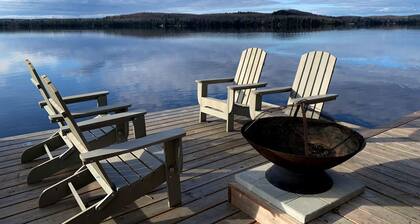 Private Island Getaway for Family and Group Glamping on Edge of Algonquin Park, Ontario