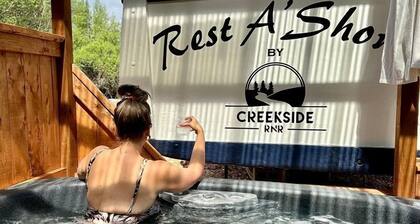 Peaceful Boat Retreat with Luxury Interior with Hot Tub in Cocagne, New Brunswick