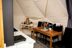 Interior - Getaways to the Canadian Countryside in this Lovely Dome Rental in Nova Scotia (Antigonish)