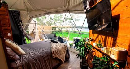 Cozy Dome Rental in Canada, for Romantic Weekends in Nature in Nova Scotia