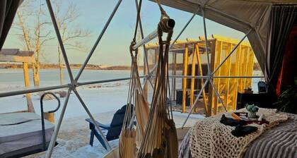 Cozy Dome Rental in Canada, for Romantic Weekends in Nature in Nova Scotia