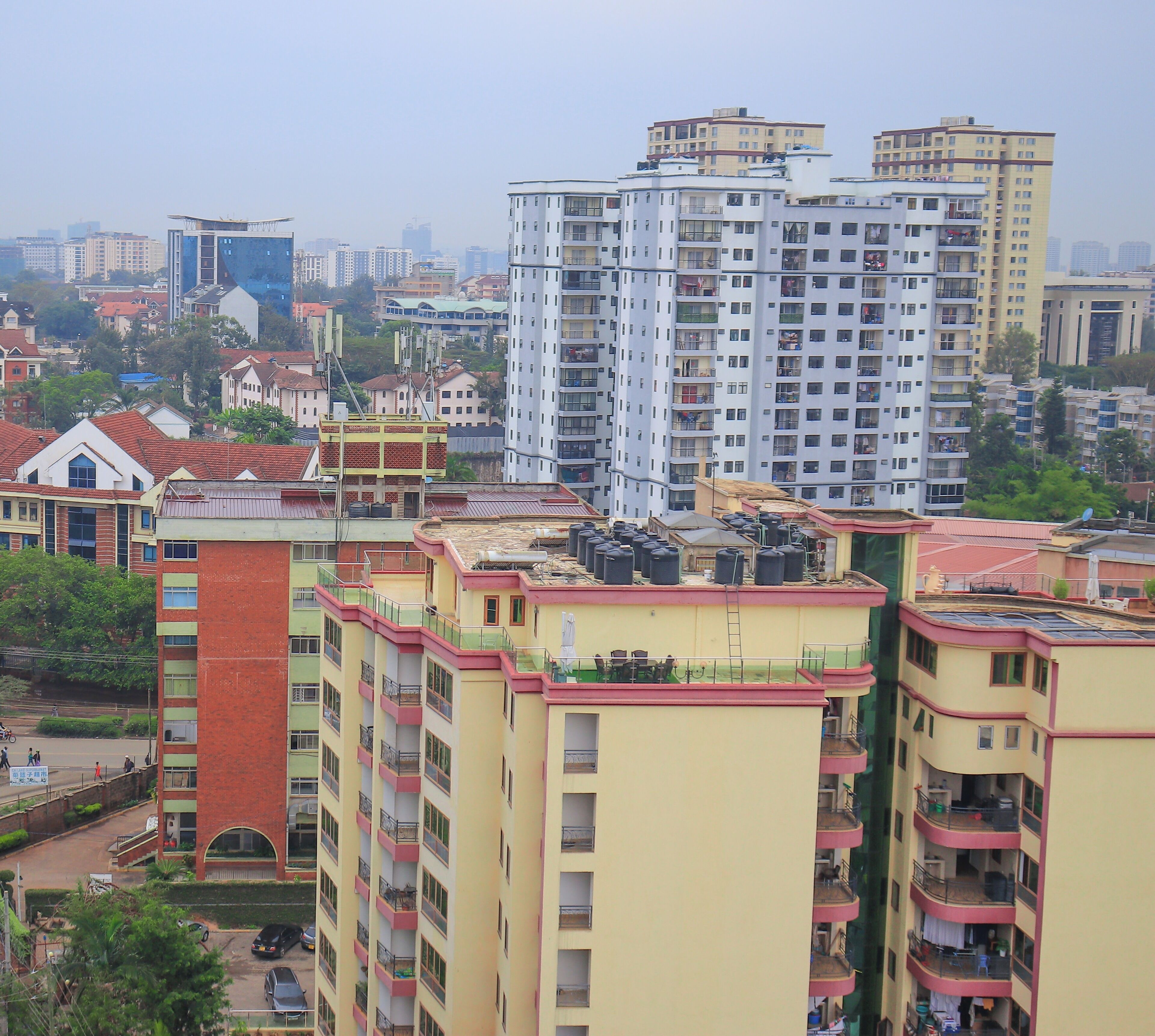 Quang cảnh ban công
