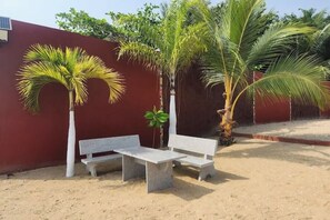 Enceinte de l’hébergement