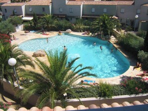 Pool - New - Air-conditioned vacation home - Swimming pool, near beach and shops (Valras-Plage)