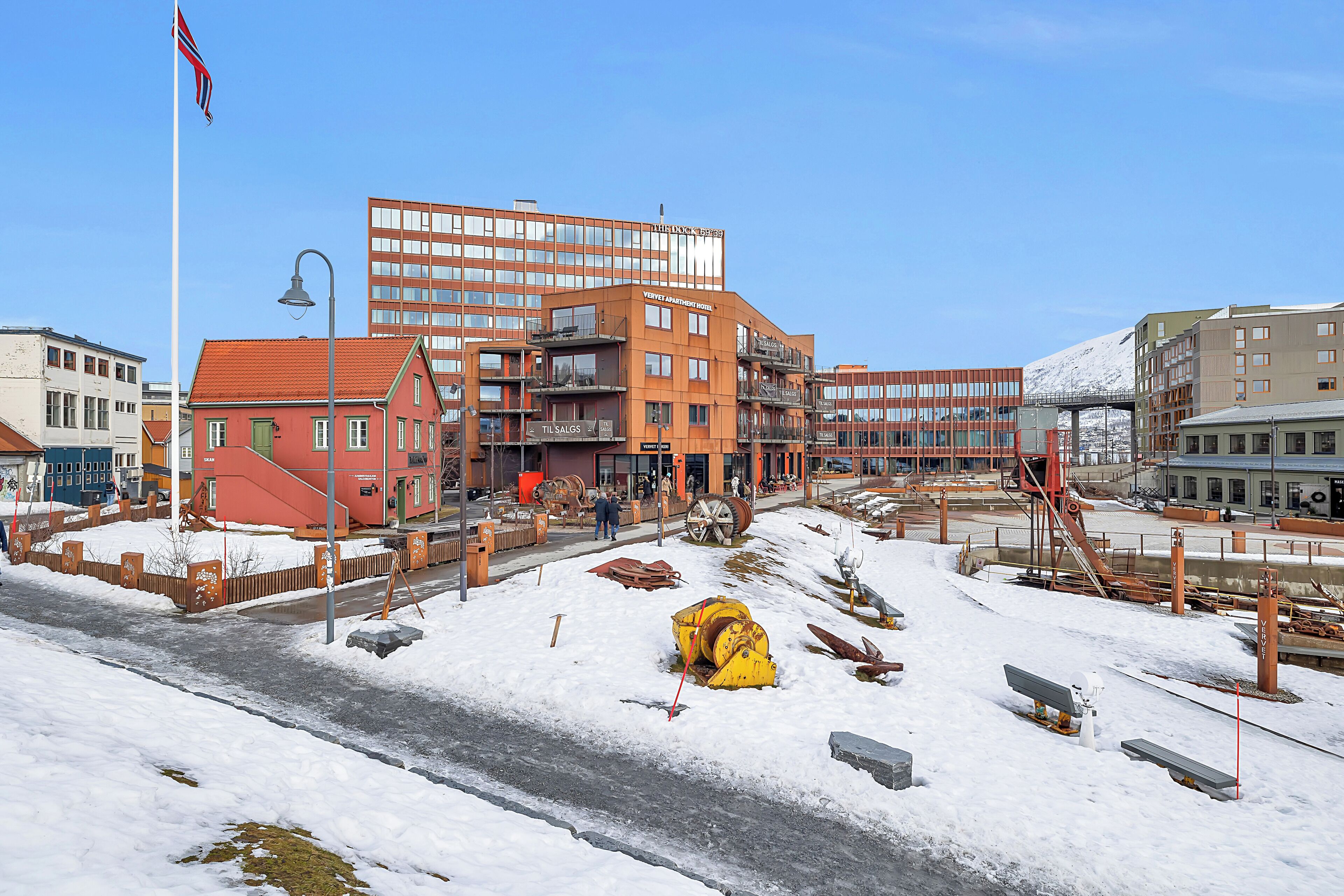 Facciata della struttura