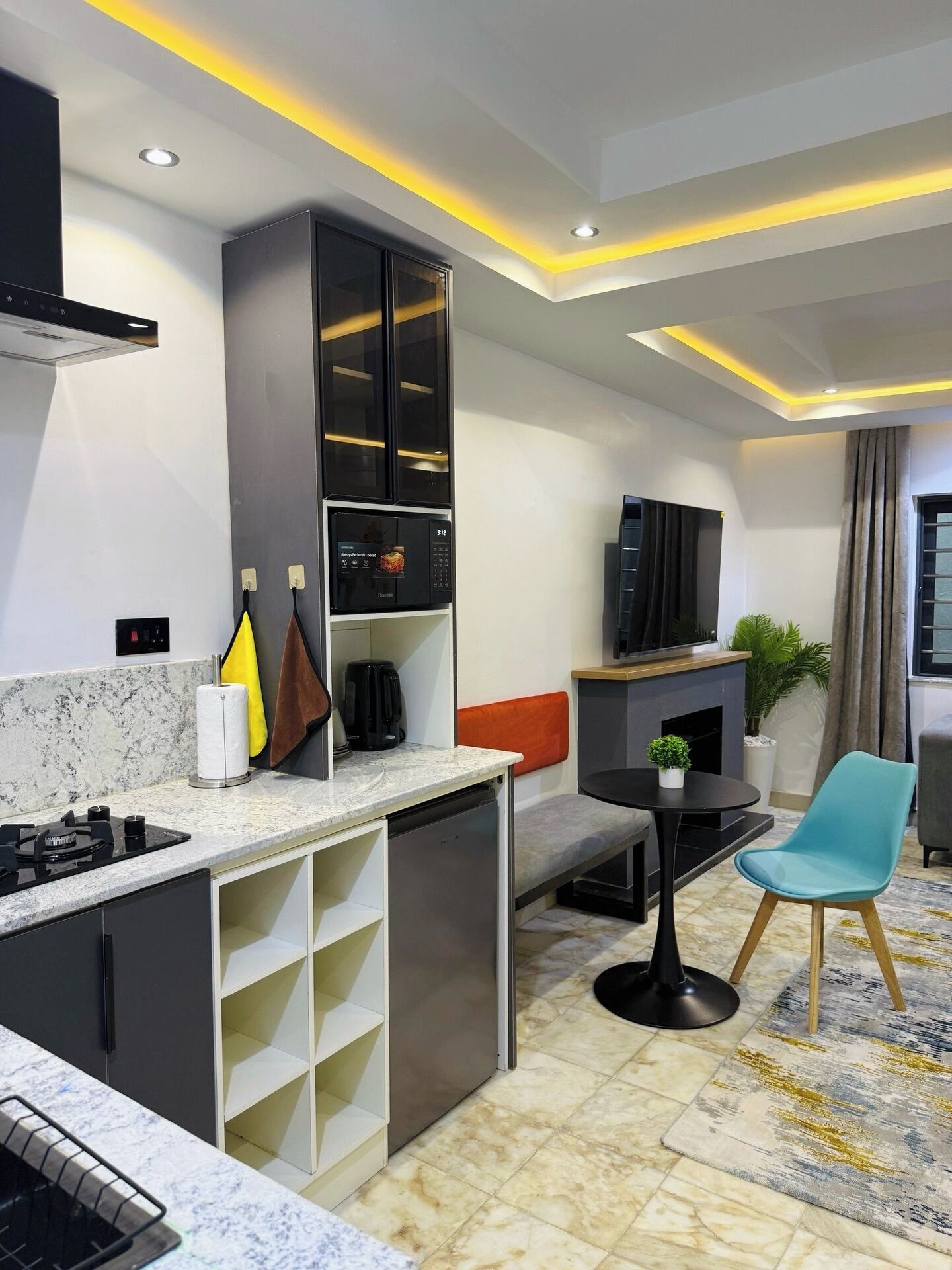 Economy Apartment, Balcony, City View | Private kitchen