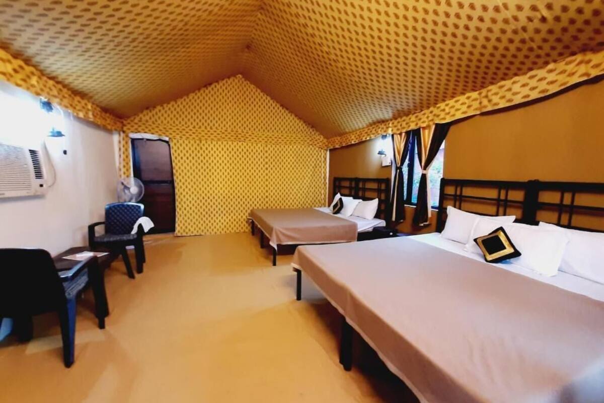 Phòng dành cho gia đình, ban công, quang cảnh vườn