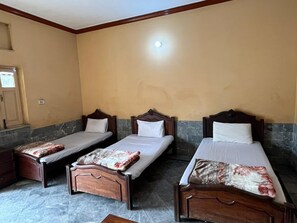 Triple Room, City View | Blackout drapes, iron/ironing board - Qaiser Hotel (Lahore)