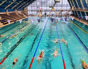 Indoor pool, open 8:00 AM to 5:00 PM, pool cabanas (surcharge) - Hotel General (Prague)