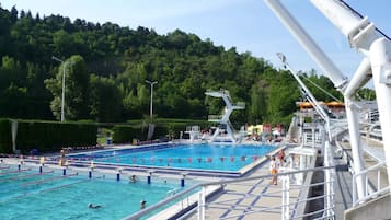 Piscina estreita