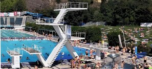 Indoor pool, outdoor pool, pool cabanas (surcharge), pool umbrellas - Hotel General (Prague)