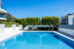 Pool - Immacolato piano terra con giardino privato e piscina comunnal a pinaret (Port de Pollença)