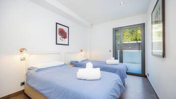 3 dormitorios, tabla de planchar con plancha, wifi y ropa de cama