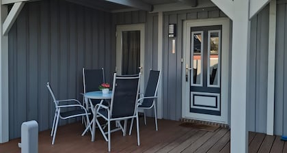 Holiday Home Apfelblüte in Swedish Style on Pellworm