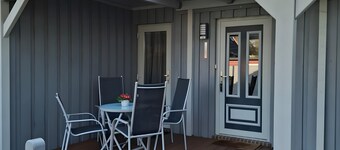 Holiday Home Apfelblüte in Swedish Style on Pellworm