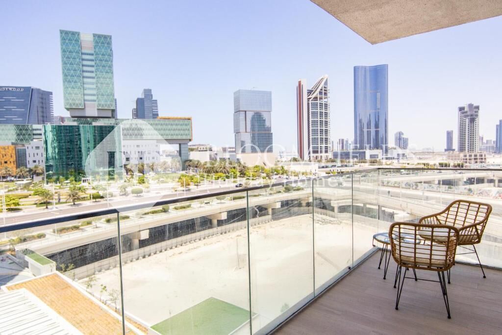 Apartment, Balkon, Stadtblick