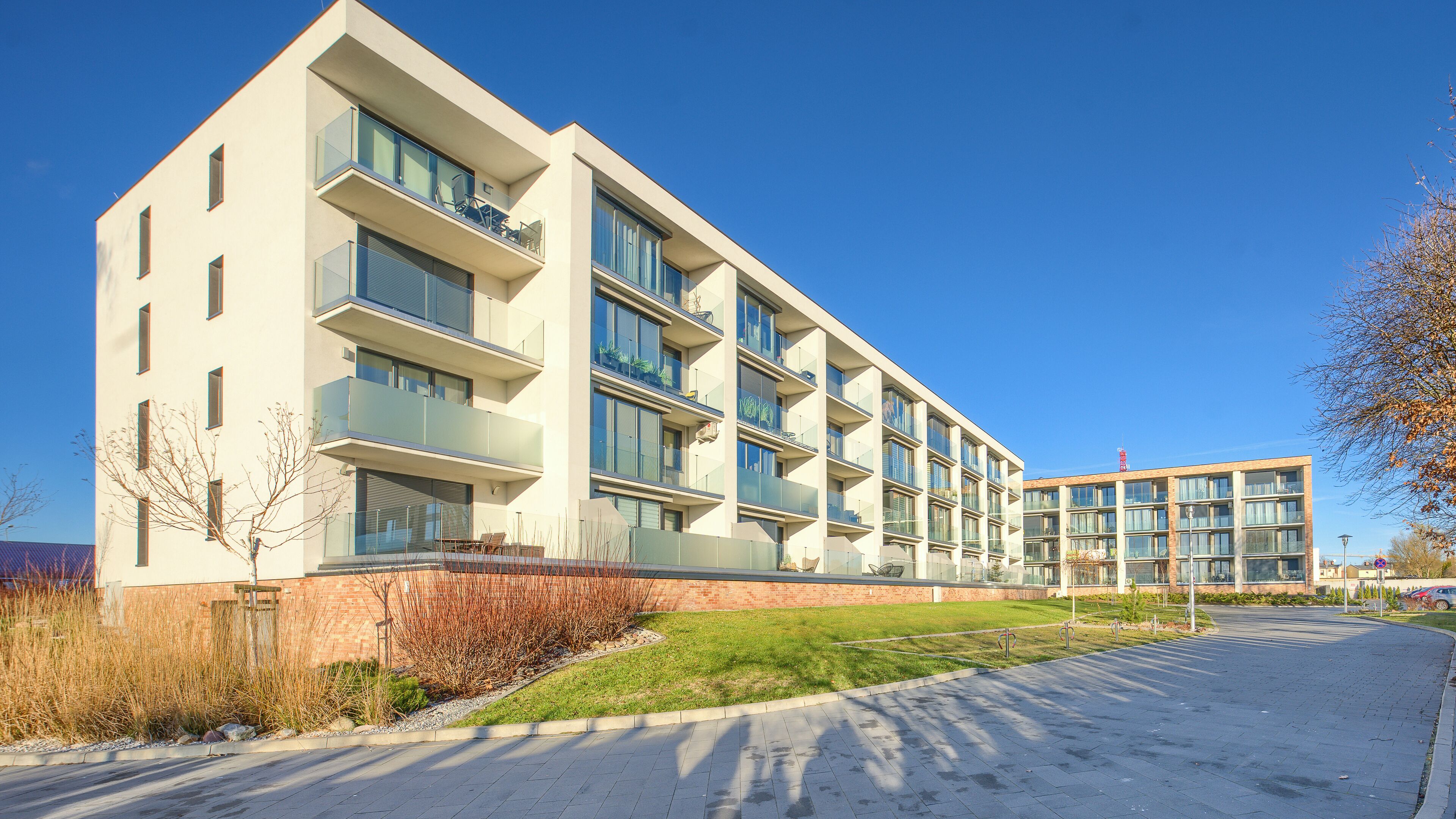 Fassade der Unterkunft