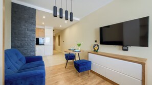 Apartment (34) | Living area | Flat-screen TV - Sun & Snow Perłowa Przystań II (Kołobrzeg)