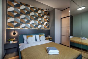 Premium Apartment | Iron/ironing board, free WiFi, bed sheets - 2-Room Apart near the Botanical Garden (Minsk)