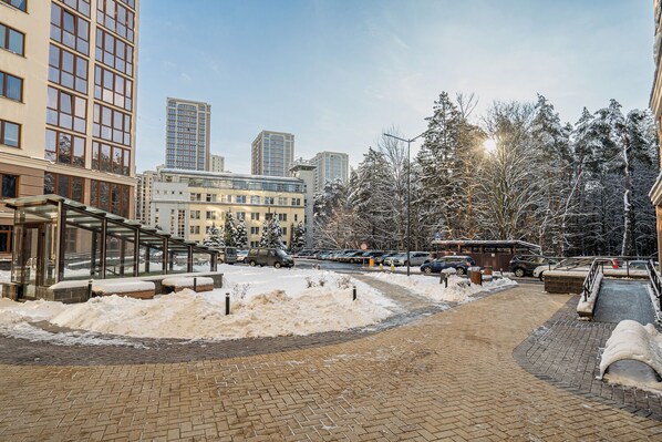 Front of property - 2-room apart near the botanical garden (Minsk)