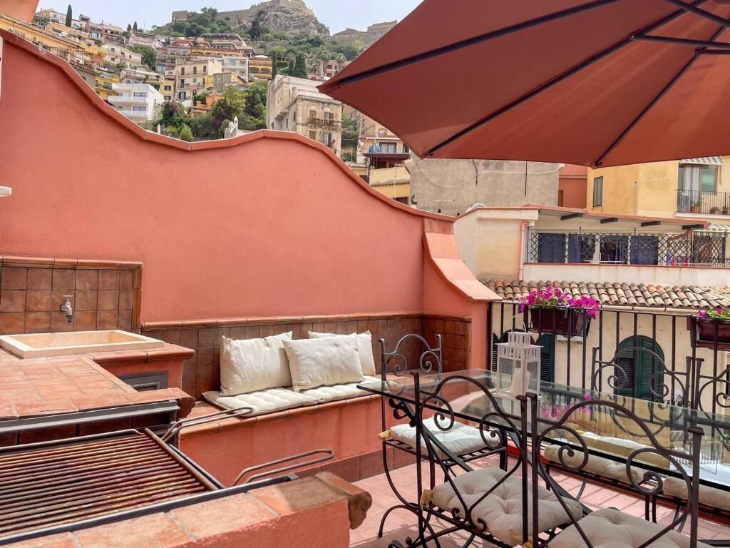 Departamento Deluxe, vista al mar | Terraza o patio