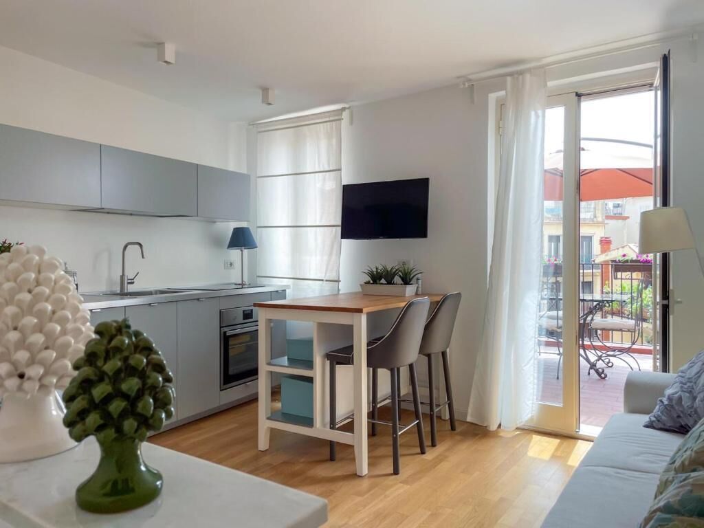 Appartement Deluxe, vue mer | Cuisine privée