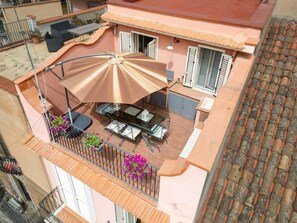 豪華公寓, 海景 | 露台/庭院