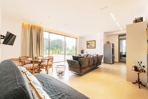 Living area - Mythica Luxury Villa (XWR5+W9F Notia Rodos, Greece)
