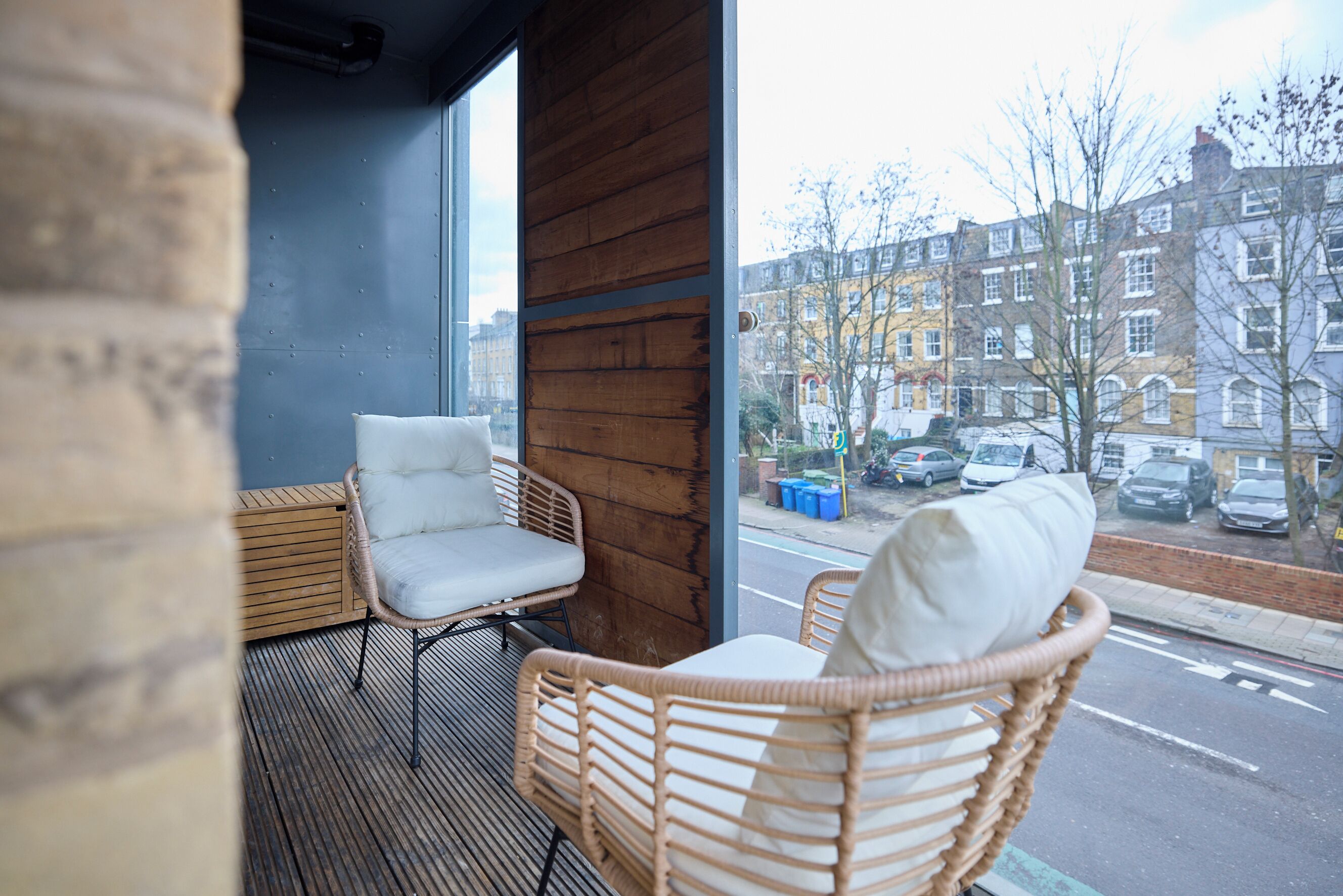 Apartemen, balkon | Halaman properti