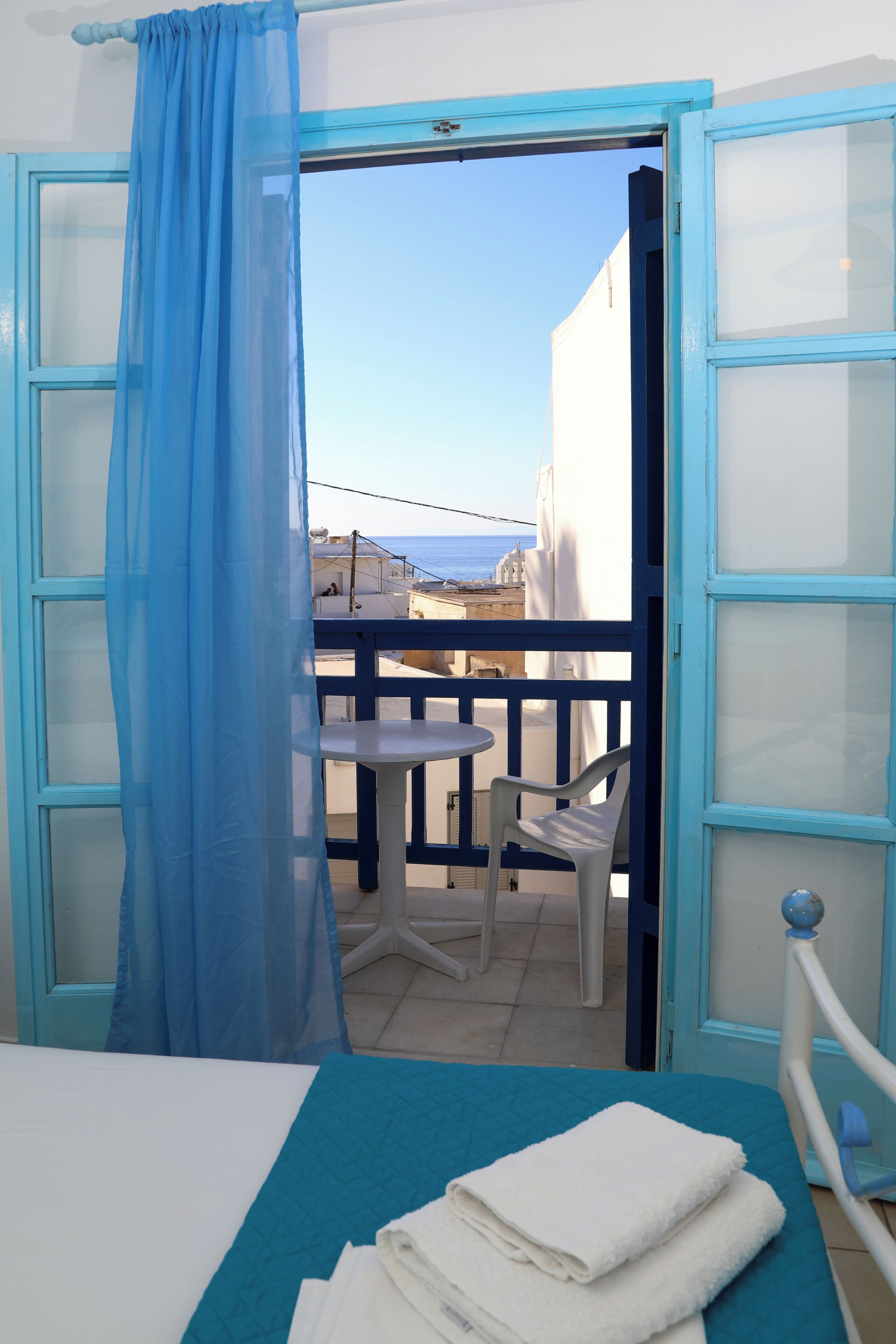 Habitación básica, balcón, vistas al mar | Wifi gratis