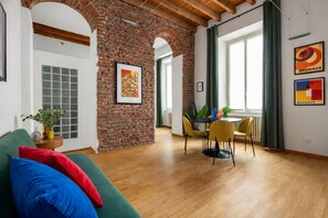 Living area - BDC - NoLo Industrial Loft 2Bath (Milan)