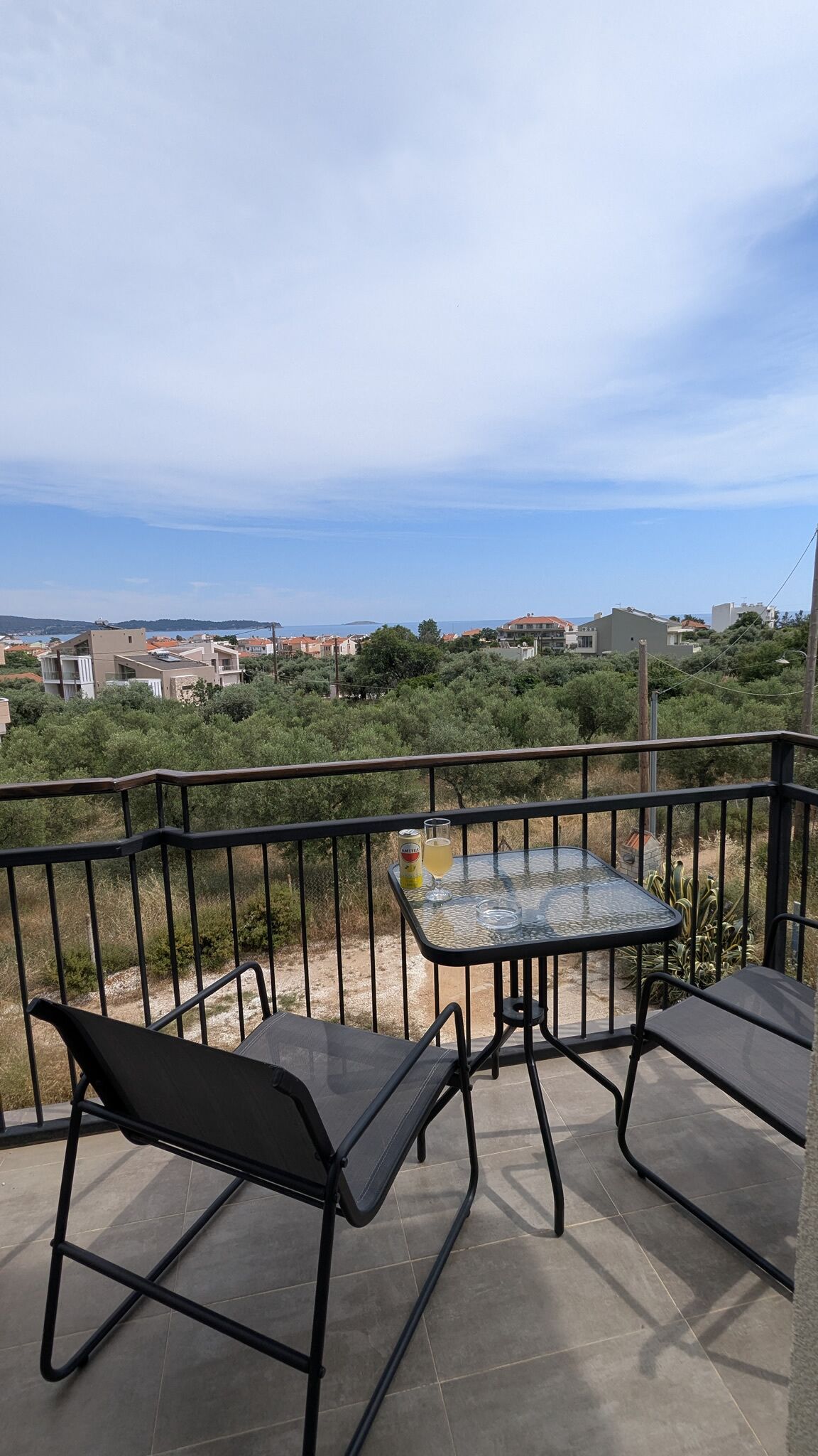 Premium Studio, Balcony, Sea View | Pillowtop beds, blackout drapes, iron/ironing board, free WiFi