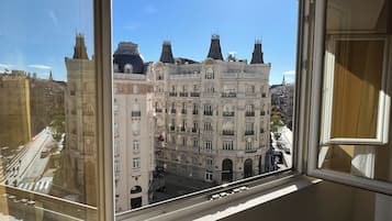 Vue depuis lâhĂ©bergement