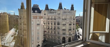 Blick von der Unterkunft