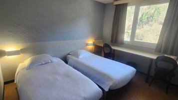 Klassieke Twin kamer, uitzicht op rivier | Gratis wifi