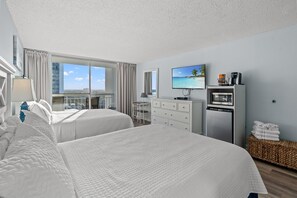 1 bedroom, iron/ironing board, free WiFi, bed sheets - South Hampton 1202A Studio Pool & Beach (Myrtle Beach)