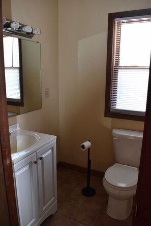 Towels, soap, toilet paper - Cozy 3-bedroom cottage in peaceful Hunter, NY (Hunter)