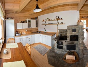 House | Private kitchen - Comfortable Holiday Villa in the Mountains, Sauna (Piwniczna-Zdroj)