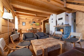 House | Living room - Comfortable Holiday Villa in the Mountains, Sauna (Piwniczna-Zdroj)